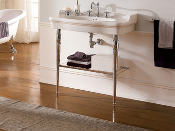 CASTELLANA - Console single ceramic washbasin by Scarabeo Ceramiche - view 2